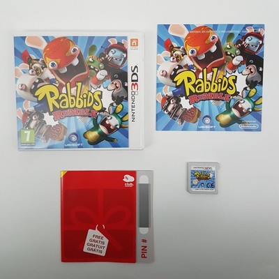 Rabbids Rumble - Nintendo 2DS 3DS Spiel - Modul in OVP mit Club/VIP PIN