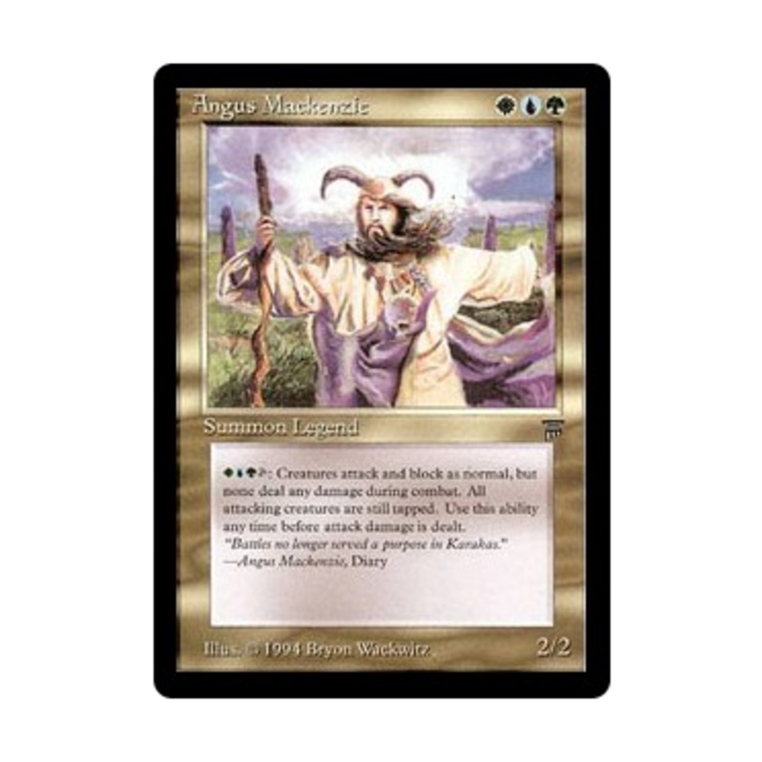 WotC MtG Legends Angus Mackenzie (R) VG
