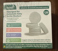 GROWNSY Detergent Washing Tablets 130 PCS for Momcozy, Baby Brezza, Papablic Bot