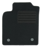 FußMatte Vorne Links FüR Opel Signum 2003-2008 Autoteppich 100% Passform Schwarz