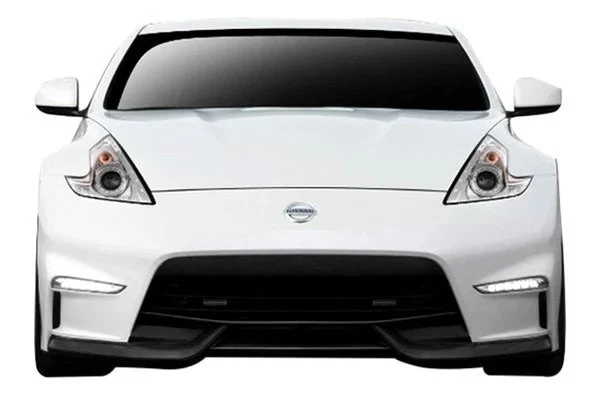 For Nissan 370Z 09-20 Duraflex N-3 Style Fiberglass Front Bumper Cover Unpainted Foto 2 de 4