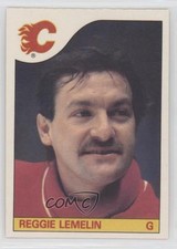 1985-86 O-Pee-Chee Reggie Lemelin #95 0jh2