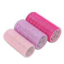 3pcs Self Adhesive Hair Rollers Portable Grip Holding Styling Curlers