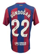 ILKAY GUNDOGAN SIGNED FC BARCELONA 2023/24 HOME SHIRT (ACG CERT AG17262)