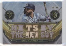 2019 Topps Triple Threads Triple Threads Relics 29/36 Eric Hosmer #TTR-EH 03rx