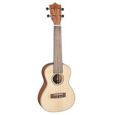 J&D CS-3 Konzert Ukulele, Massiv Fichte, Mahagoni, 18 Bünde, Palisander