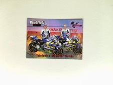 Movistar Phone Card Gibernau-Colin Edwards 128 Moto GP 2004 Panini Motogp