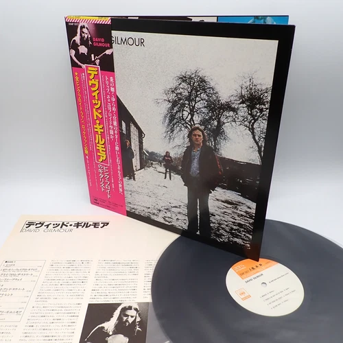 David Gilmour ‎– David Gilmour Japan LP OBI VINYL CBS/Sony 25AP 1077 PINK FLOYD