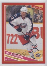 2013-14 O-Pee-Chee Wrapper Redemption Red Border Vinny Prospal Vaclav #287 2a8