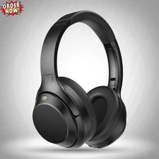 WH-1000XM4 Wireless Noise-Cancelling Over-the-Ear Headphones - Black