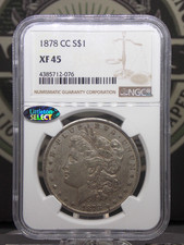 1878 Year Grade XF 45 US Morgan US Dollars (1878-1921) for sale | eBay
