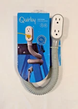 Quirky Prop Power Pro 9" Extension Cord w/Wrap Around Option NIB