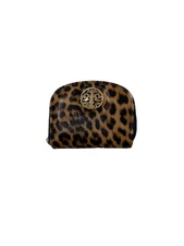 Rebecca & Rifka Leopard Zip-Around Accordion Card Case Wallet
