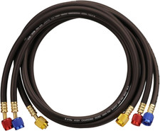 3 Pieces Ac Manifold Gauge Hose Kit Hvac Hoses 59 Ac Hose Set Refrigerant Hos