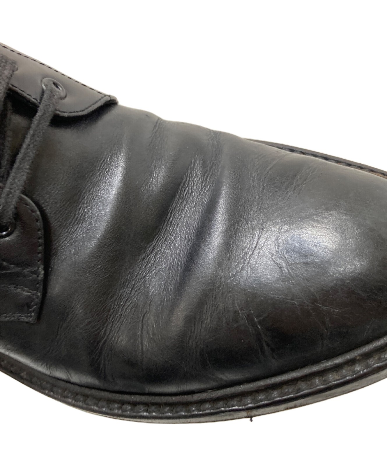 Saint Laurent Lace-up Boots Shoes EU 37 US 7 Leather Black Authentic thumbnail 7