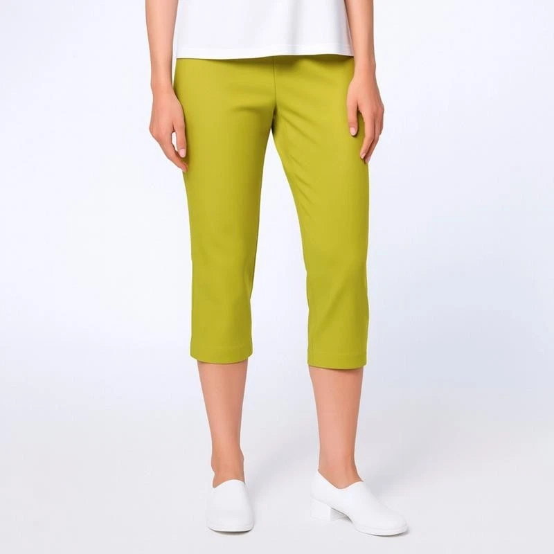 WynneLayers FlatterFIT Slim Leg Capri Pant Size 2