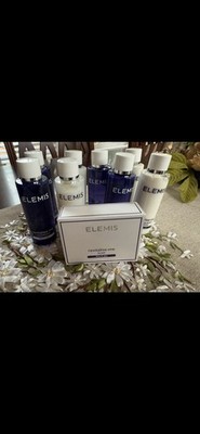 Elemis Travel Size 2 Shampoo 2 Conditioner 2 Body Wash 2 moisturizer 1 Soap 
