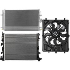 Electric Radiator Condenser Cooling Fan Kit Fits Chevrolet Equinox 2018 2019