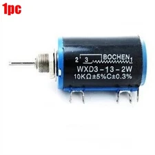 WXD3-13-2W 1Pcs Rotary Multiturn Wirewound Potentiometer 10K Ohm Ic New so