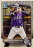 2025 Bowman Chrome Cristian Arguelles 1st Laser Refractor #BCP-220 Rockies