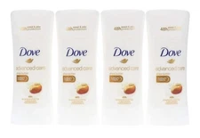 Dove Advanced Care Shea Butter Anti Perspirant Deodorant, 2.6 Oz, 4 Pack