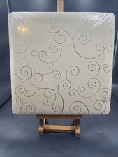 Creative Memories 12x12 Beige w/ Gold Swirl Scrapbook Album Coverset NISP