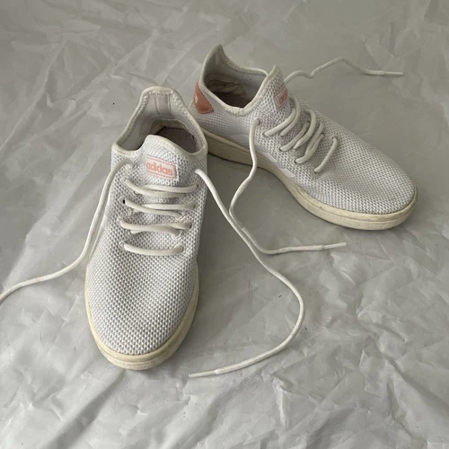 Scarpe da ginnastica Adidas taglia 5 bambina bianche pesca cloud foam comode