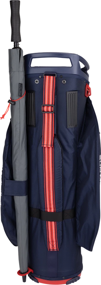 Carro de golf Sun Mountain Maverick azul marino blanco rojo Foto 4 de 4