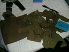Vintage GI JOE 12" Mixed lot of CD Poncho and 6 shirts Set #10-Look!