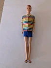 Vintage Original Mattel Allen Doll With Straight Legs And Red Hair