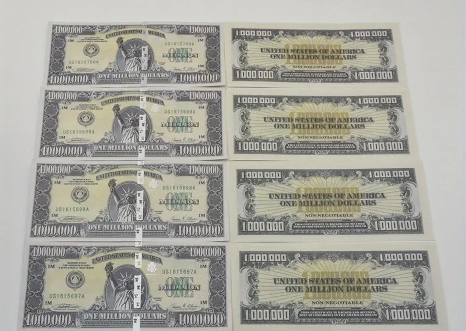 $1,000,000 One Million Dollar Bill Novelty Collectible Money USA -Ships Same Day - Image 3 of 4
