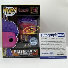 Shameik Moore AUTOGRAPH Spider-Man Miles Morales Signed Funko Pop ACOA