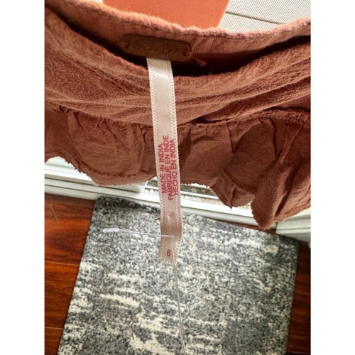 Free People mini skirt size 8 NWT dark orange - Picture 5 of 5