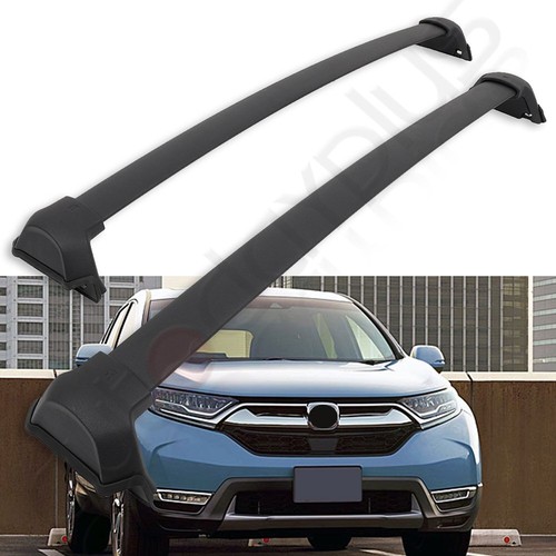 Juego de portaequipajes barra transversal para Honda CRV 2017-2022 aluminio negro portaequipajes - Imagen 16 de 24