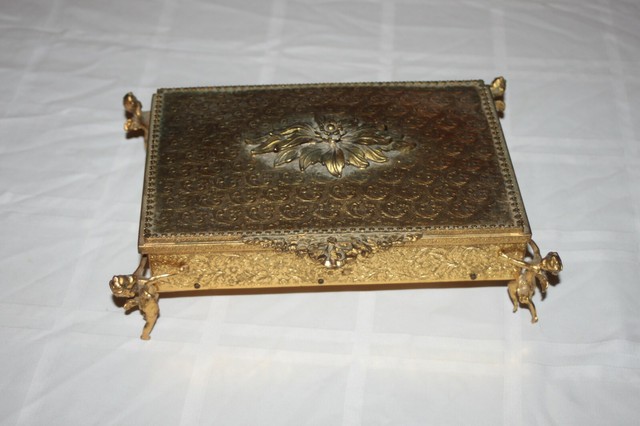 Football Shaped Decorative Storage Container Hinged Lid Trinket