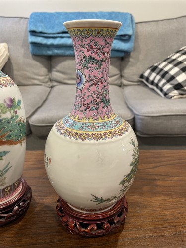 Konvolut: (2) Vase aus der Zeit der chinesischen Republik 1253 - Bild 5 von 12