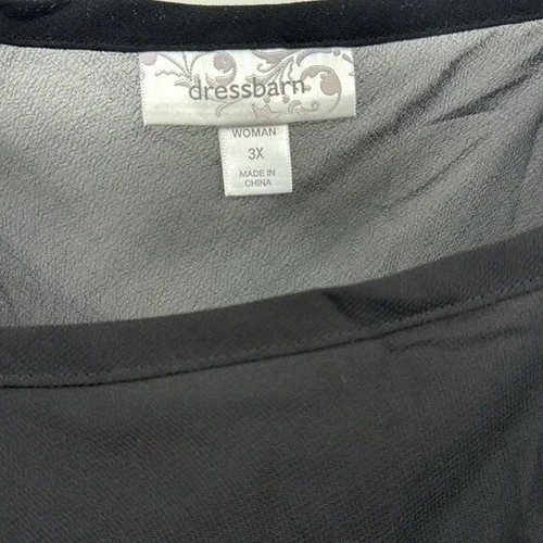 Dress barn Black Sheer Cami 3X - Imagen 4 de 6