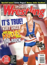 KURT ANGLE Inside Wrestling Magazine July 2000 SPIKE DUDLEY/NORMAN SMILEY