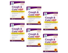Quality Choice Cough & Cold For High Blood Pressure, 24 Tablets - Pack of 6