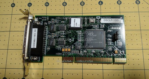 Quatech DSCLP-100 RS-232 Async 2-port Comm Adptr 930-3103-01B IBM 31P7226 Unused - 第 1/3 張圖片