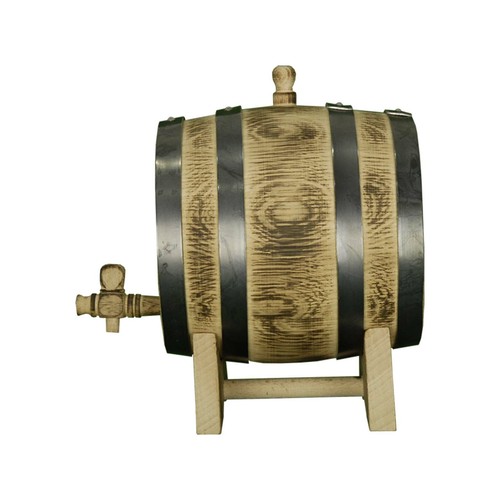NEW French OAK BARREL 1.5Lt Rustic Age Port Home Brew Whisky **Christmas Sale* - Picture 4 of 8