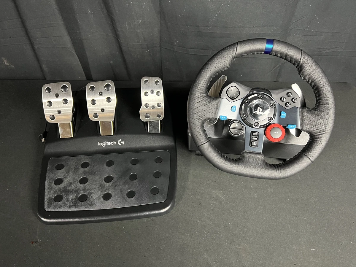 Logitech Driving Force G29 Gaming Racing Wheel With Pedals PC compatible - Used