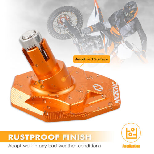 Kick Side Stand Enlarger Pad For KTM 250 300 350 450 500 EXC-F XC XCW 2008-2023 - Foto 8 di 14