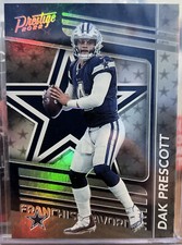 2022 Panini Prestige Football #FF-3 Dak Prescott Franchise Favorites Cowboys
