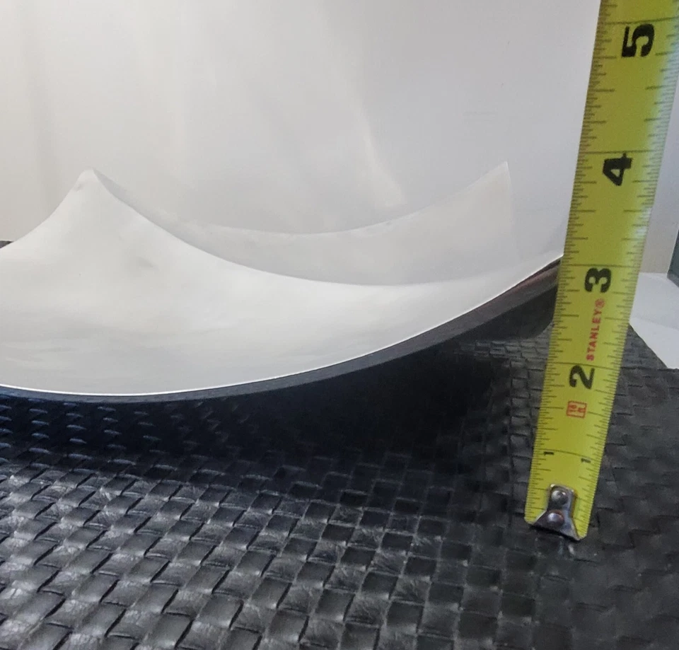 Bandeja Aluminio Decorativa Hogar Moderno 3"H x 15"W  Foto 4 de 4