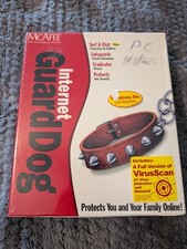 McAfee Internet Guard Dog Windows ME Safeguards Protects Eradicates Viruses NIB