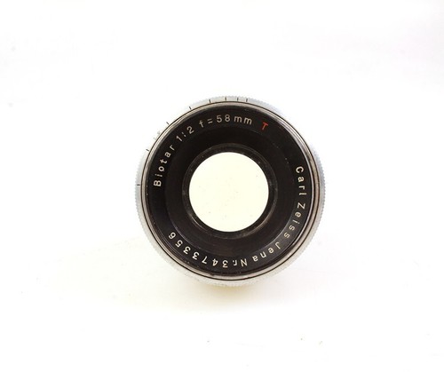 Carl Zeiss Jena Biotar T 2/58mm F/2.0 58mm 12 Blades For Exa Exakta No. 3473356 - Picture 3 of 3