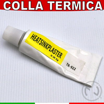 1 Pcs Colla Termica Tubetto 5g HALNZIYE HY910 Bianco > 0,975 W/m-K Range Temperatura -60 250 °C - Foto 8