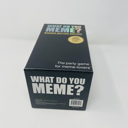 What Do You Meme? Party Game For Meme Lovers Complete As New Black Box - Picture 2 of 13