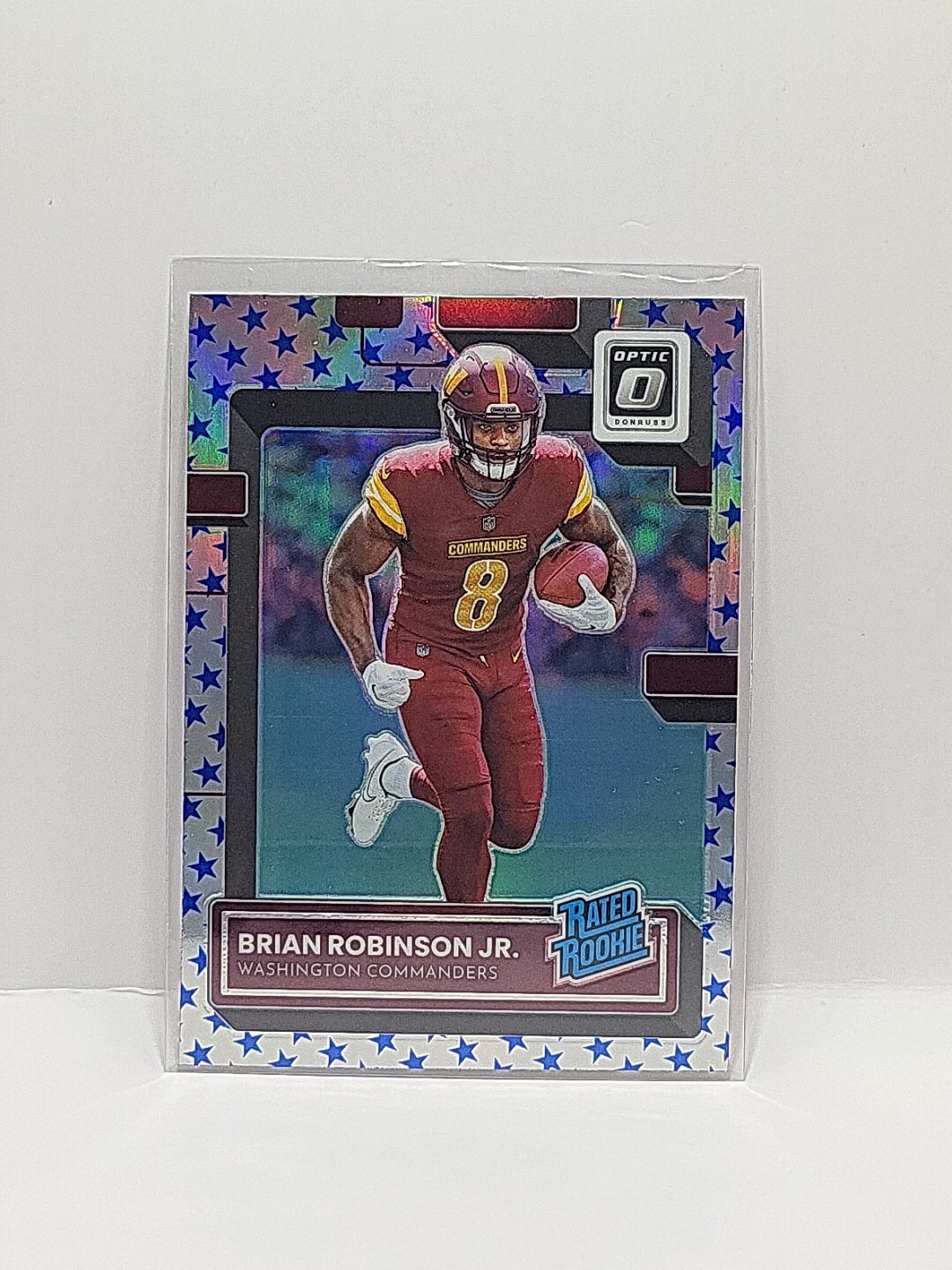 Brian Robinson Jr. 2022 Panini Donruss Optic Rated Rookie Stars Prizm #227 (RC)
